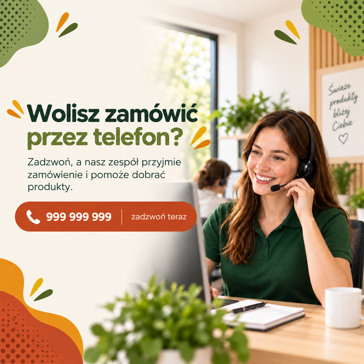 Zamówienia przez telefon